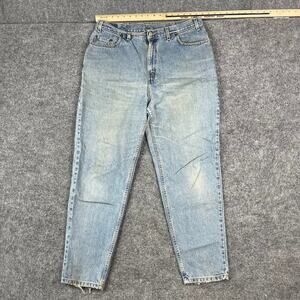 Levis 550 Jeans Womens Size 16M Blue Relaxed Fit Tapered Leg Denim Casual Pants